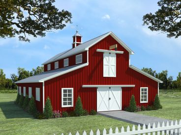 Outbuilding & Horse Barn Plans