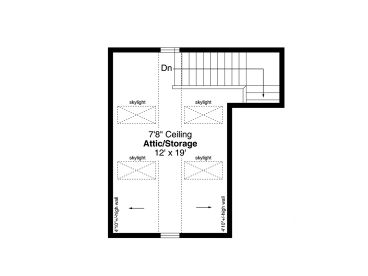 2nd Floor Plan, 051X-0006