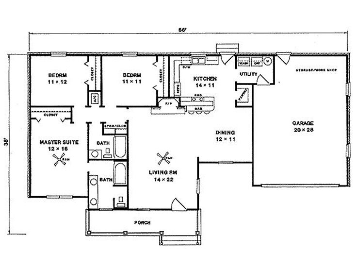 Plan 004H-0019 - Project Plans and Project Blue Prints from The ...