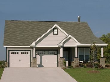 Bungalow House Plan, 073H-0081